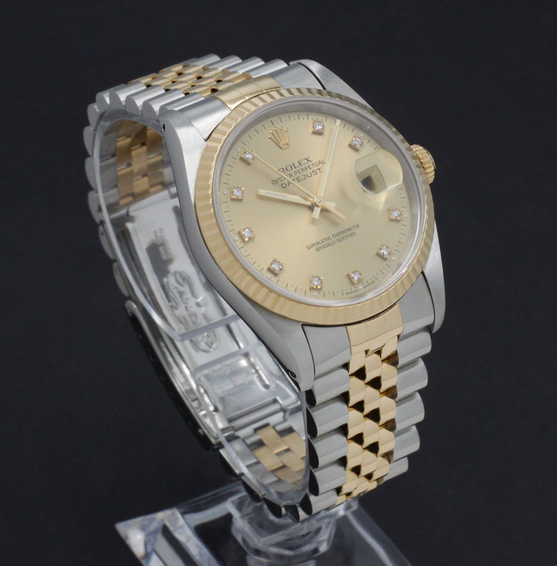 Rolex Datejust 16233G - 1993 - Rolex horloge - Rolex kopen - Rolex heren horloge - Trophies Watches