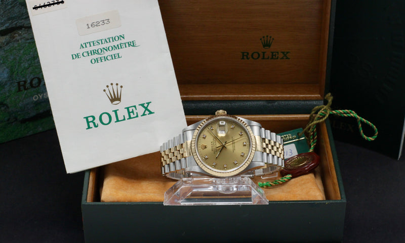 Rolex Datejust 16233G - 1993 - Rolex horloge - Rolex kopen - Rolex heren horloge - Trophies Watches