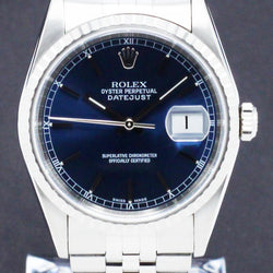 Rolex Datejust 16220 - 2000 - Rolex horloge - Rolex kopen - Rolex heren horloge - Trophies Watches