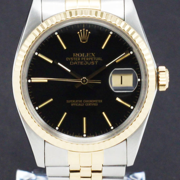 Rolex Datejust 16013 - 1988 - Rolex horloge - Rolex kopen - Rolex heren horloge - Trophies Watches