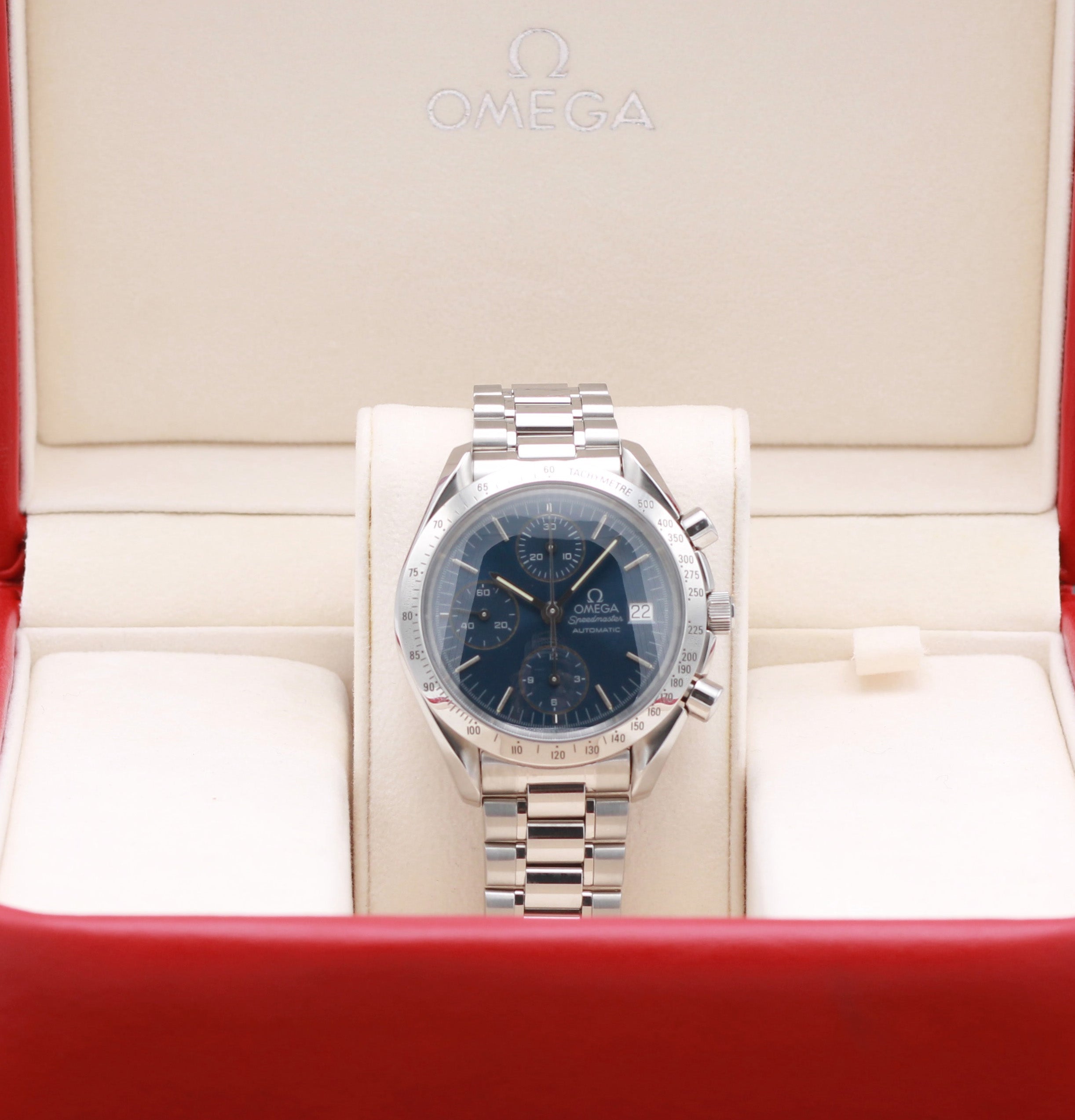 Omega Speedmaster 3511.80.00 - 1995 - Omega horloge - Omega kopen - Omega heren horloge - Trophies Watches