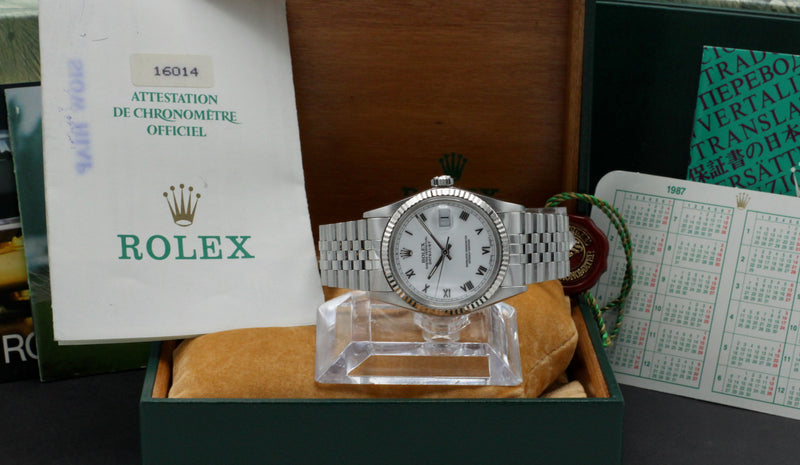 Rolex Datejust 16014 - 1987 - Rolex horloge - Rolex kopen - Rolex heren horloge - Trophies Watches