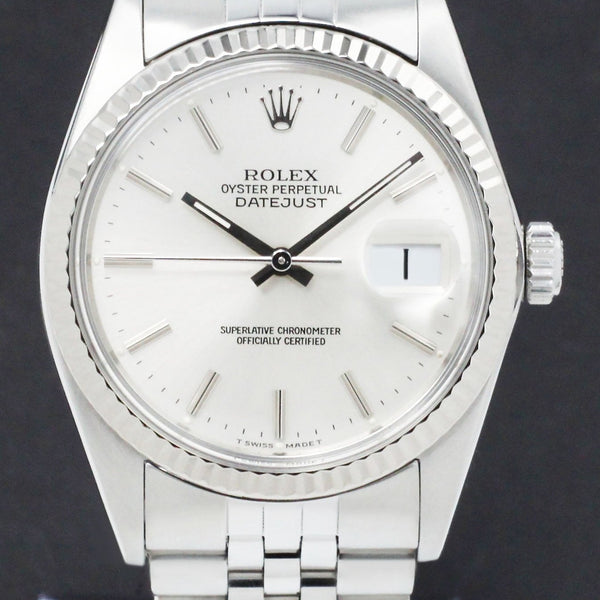 Rolex Datejust 16014 - 1988 - Rolex horloge - Rolex kopen - Rolex heren horloge - Trophies Watches