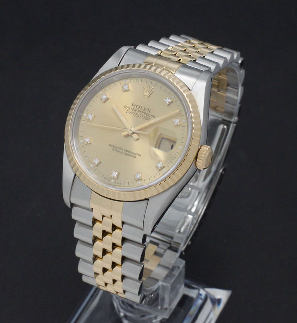 Rolex Datejust 16233G - 1994 - Rolex horloge - Rolex kopen - Rolex heren horloge - Trophies Watches