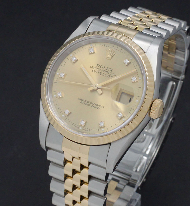 Rolex Datejust 16233G - 1994 - Rolex horloge - Rolex kopen - Rolex heren horloge - Trophies Watches