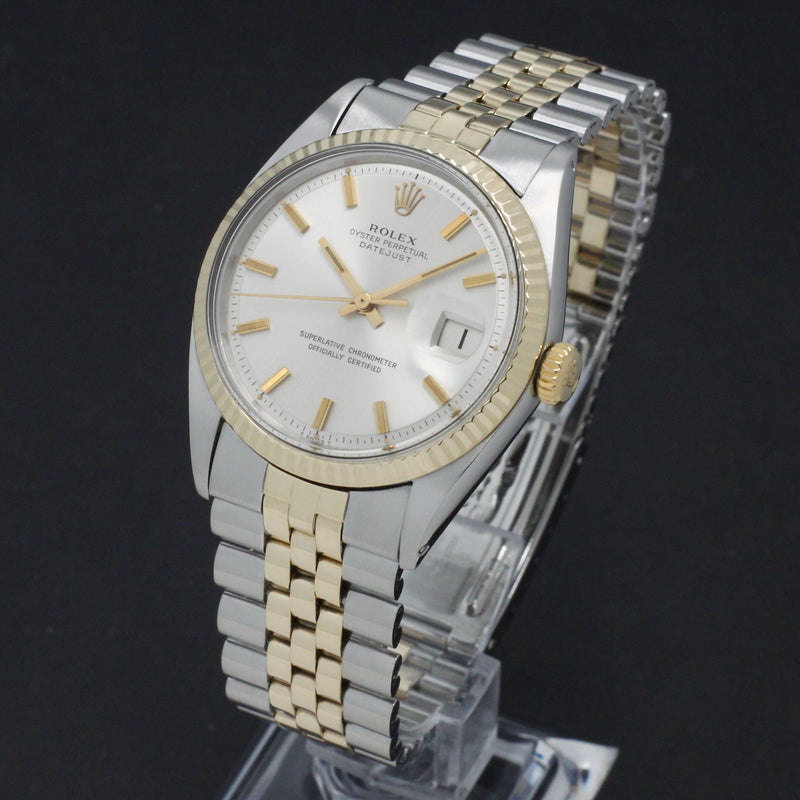 Rolex Datejust 1601 - 1972 - goud/staal - two/tone - Rolex horloge - Rolex kopen - Rolex heren horloge - Trophies Watches