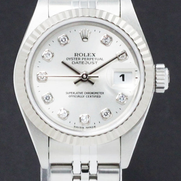 Rolex Oyster Perpetual Lady Datejust 69174G - 1997 - Rolex horloge - Rolex kopen - Rolex dames horloge - Trophies Watches