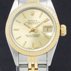 Rolex Lady-Datejust 69173 - 1991 - Rolex horloge - Rolex kopen - Rolex dames horloge - Trophies Watches