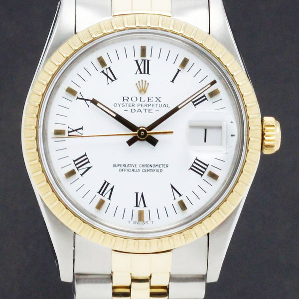 Rolex Oyster Perpetual Date 15053 - 1981 - Rolex horloge - Rolex kopen - Rolex heren horloge - Trophies Watches