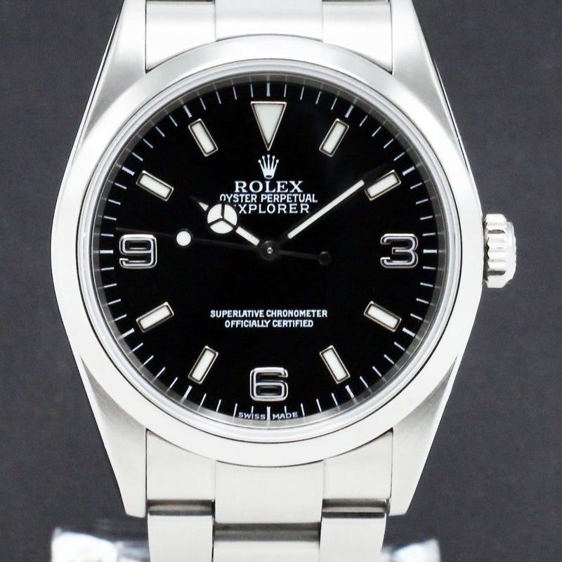 Rolex Explorer 114270 - 2001 - Rolex horloge - Rolex kopen - Rolex heren horloge - Trophies Watches