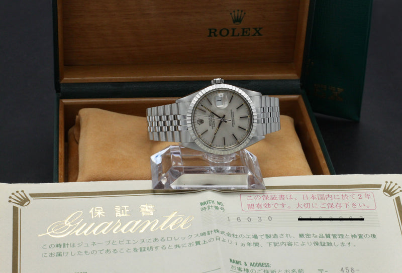 Rolex Datejust 16030 - 1987 - Rolex horloge - Rolex kopen - Rolex heren horloge - Trophies Watches