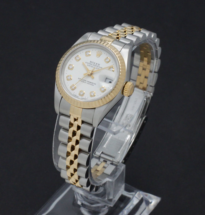 Rolex Lady-Datejust 69173G - 1995 - Rolex horloge - Rolex kopen - Rolex dames horloge - Trophies Watches