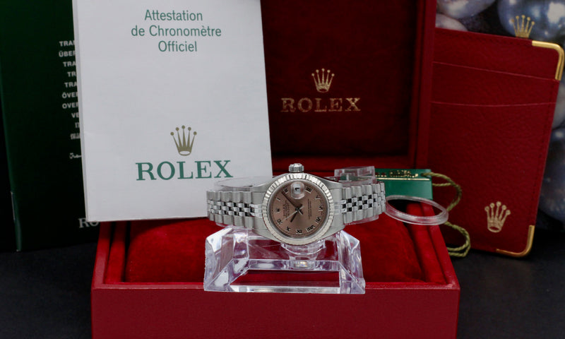 Rolex Oyster Perpetual Lady Datejust 79174 - 2004 - Rolex horloge - Rolex kopen - Rolex dames horloge - Trophies Watches