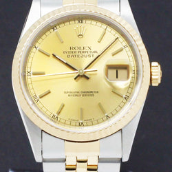 Rolex Datejust 16233 - 1998 - Rolex horloge - Rolex kopen - Rolex heren horloge - Trophies Watches