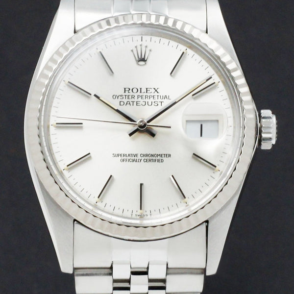 Rolex Datejust 16014 - 1984 - Rolex horloge - Rolex kopen - Rolex heren horloge - Trophies Watches