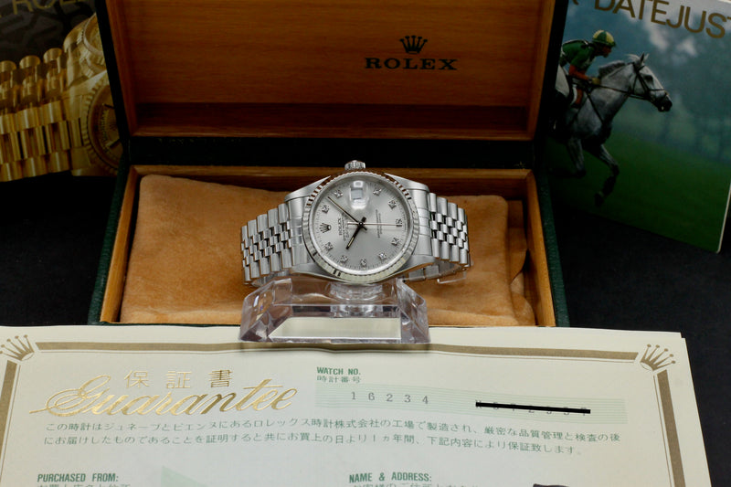 Rolex Datejust 16234G - 1993 - Rolex horloge - Rolex kopen - Rolex heren horloge - Trophies Watches