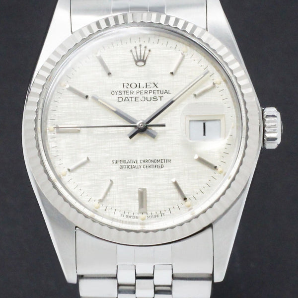 Rolex Datejust 16014 - 1985 - Rolex horloge - Rolex kopen - Rolex heren horloge - Trophies Watches