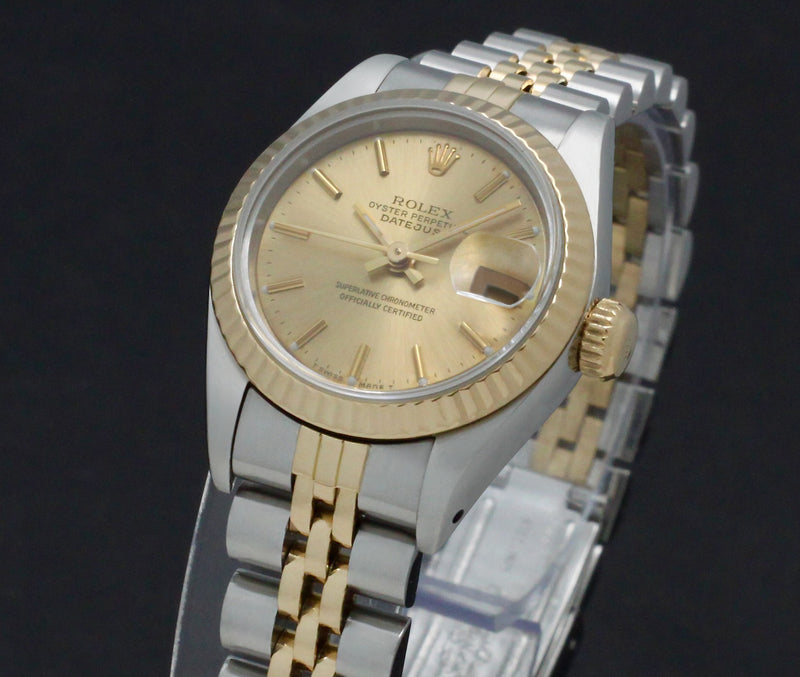 Rolex Lady-Datejust 69173 - 1993 - Rolex horloge - Rolex kopen - Rolex dames horloge - Trophies Watches