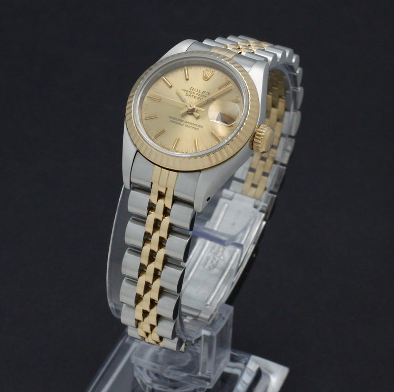 Rolex Lady-Datejust 69173 - 1993 - Rolex horloge - Rolex kopen - Rolex dames horloge - Trophies Watches