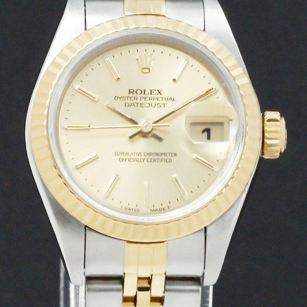 Rolex Lady-Datejust 79173 - 1999 - Rolex horloge - Rolex kopen - Rolex dames horloge - Trophies Watches