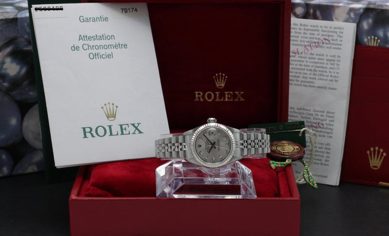 Rolex Oyster Perpetual Lady Datejust 79174G - 2004 - Rolex horloge - Rolex kopen - Rolex dames horloge - Trophies Watche