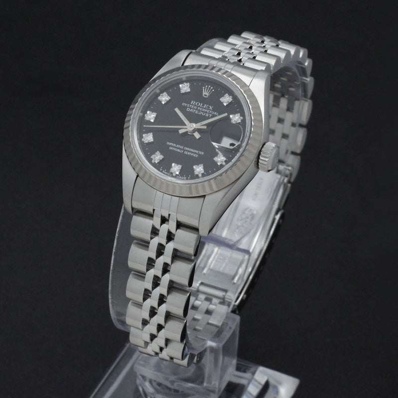 Rolex Oyster Perpetual Lady Datejust 69174G - 1994 - Rolex horloge - Rolex kopen - Rolex dames horloge - Trophies Watches