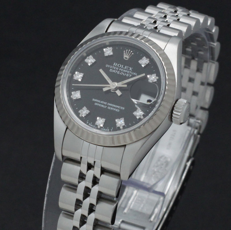 Rolex Oyster Perpetual Lady Datejust 69174G - 1994 - Rolex horloge - Rolex kopen - Rolex dames horloge - Trophies Watches