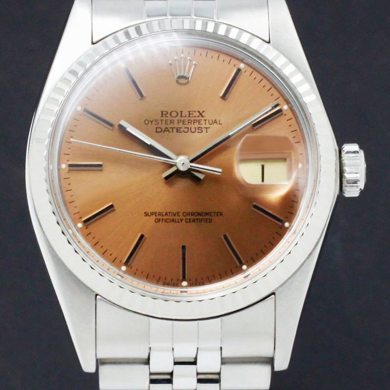 Rolex Datejust 16014 Ghost dial - 1984 - Rolex horloge - Rolex kopen - Rolex heren horloge - Trophies Watches