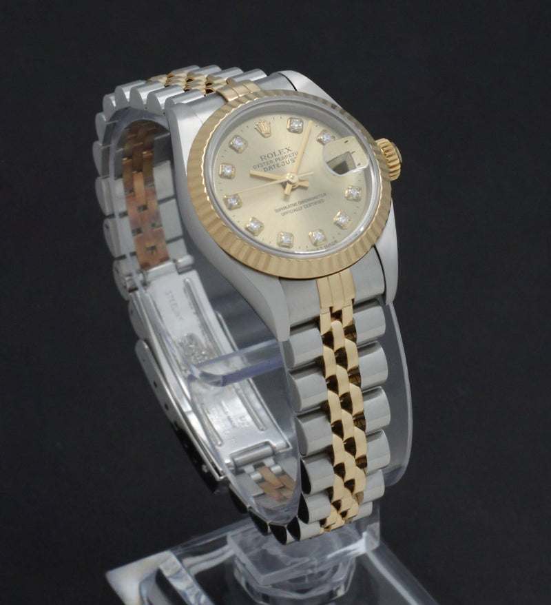 Rolex Lady-Datejust 69173G - 1999 - Rolex horloge - Rolex kopen - Rolex dames horloge - Trophies Watches