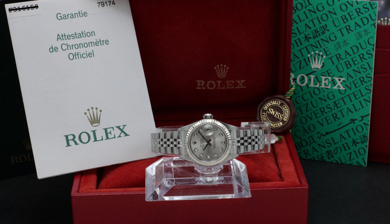 Rolex Oyster Perpetual Lady Datejust 79174G - 2005 - Rolex horloge - Rolex kopen - Rolex dames horloge - Trophies Watche