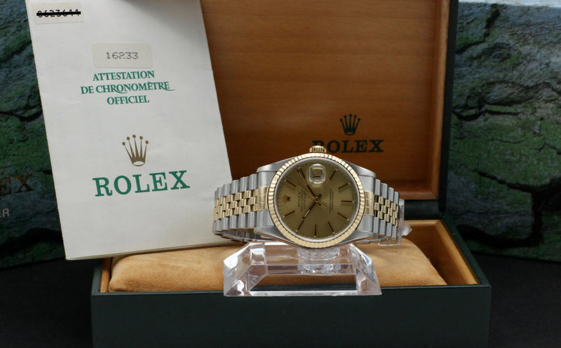 Rolex Datejust 16233 - 1994 - Rolex horloge - Rolex kopen - Rolex heren horloge - Trophies Watches