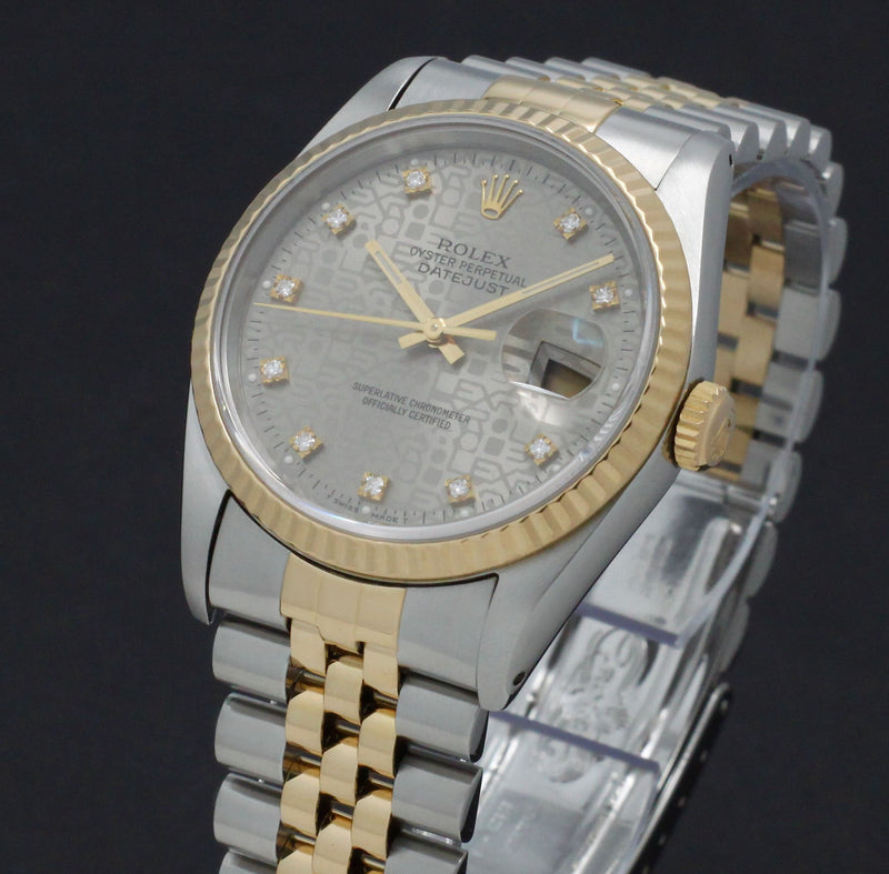 Rolex Datejust 16233G - 1993 - Rolex horloge - Rolex kopen - Rolex heren horloge - Trophies Watches