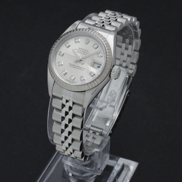 Rolex Oyster Perpetual Lady Datejust 79174G - 2000 - Rolex horloge - Rolex kopen - Rolex dames horloge - Trophies Watche