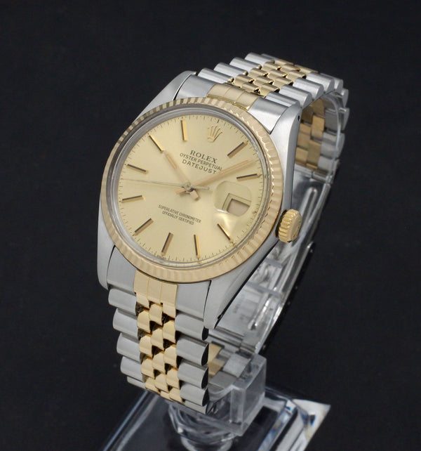 Rolex Datejust 16013 - 1984 - Rolex horloge - Rolex kopen - Rolex heren horloge - Trophies Watches