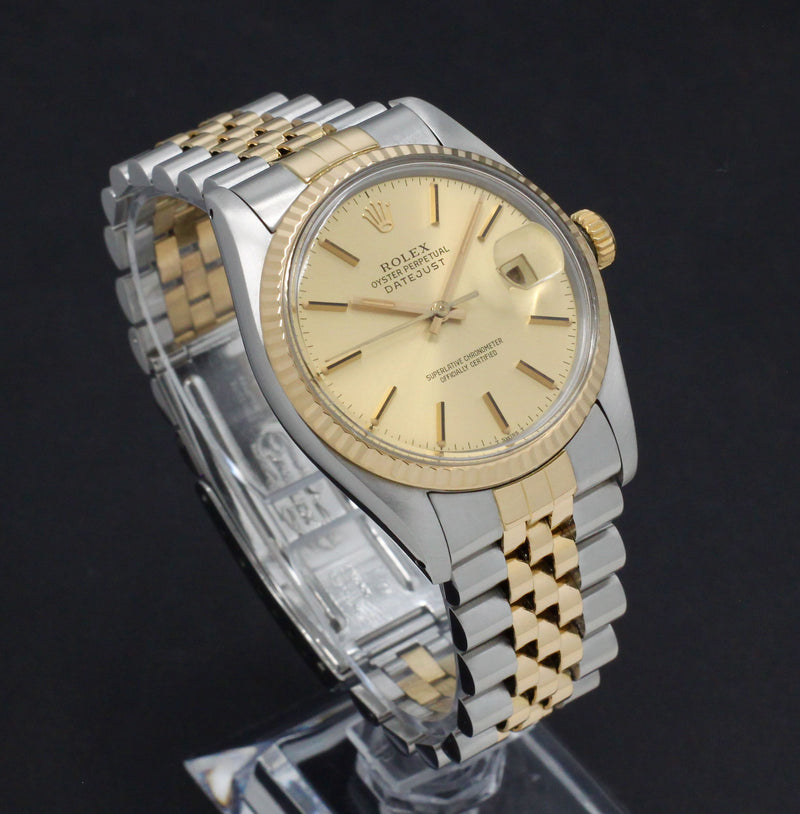 Rolex Datejust 16013 - 1984 - Rolex horloge - Rolex kopen - Rolex heren horloge - Trophies Watches