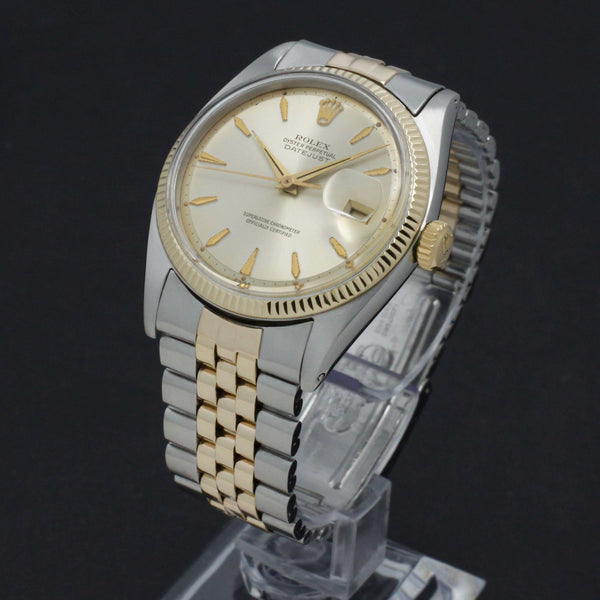 Rolex Datejust 1601 - 1961 - goud/staal - two/tone - Rolex horloge - Rolex kopen - Rolex heren horloge - Trophies Watches