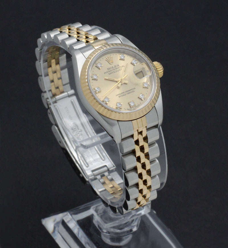 Rolex Lady-Datejust 69173 - 1991 - Rolex horloge - Rolex kopen - Rolex dames horloge - Trophies Watches