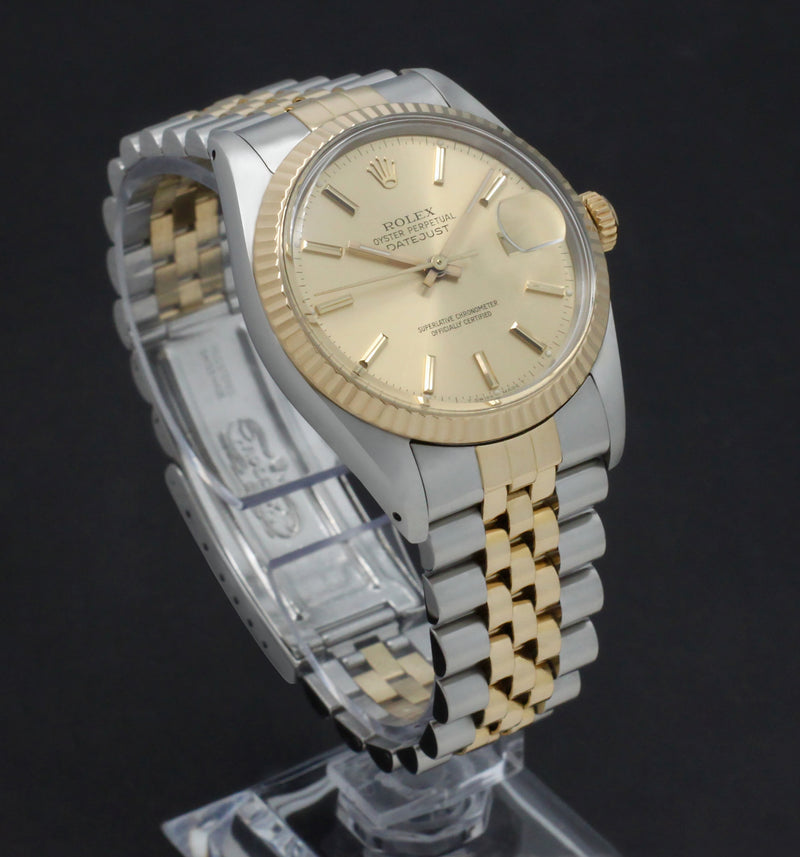 Rolex Datejust 16013 - 1987 - Rolex horloge - Rolex kopen - Rolex heren horloge - Trophies Watches