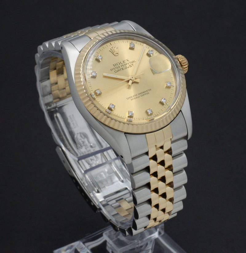 Rolex Datejust 16013G - 1988 - Rolex horloge - Rolex kopen - Rolex heren horloge - Tro