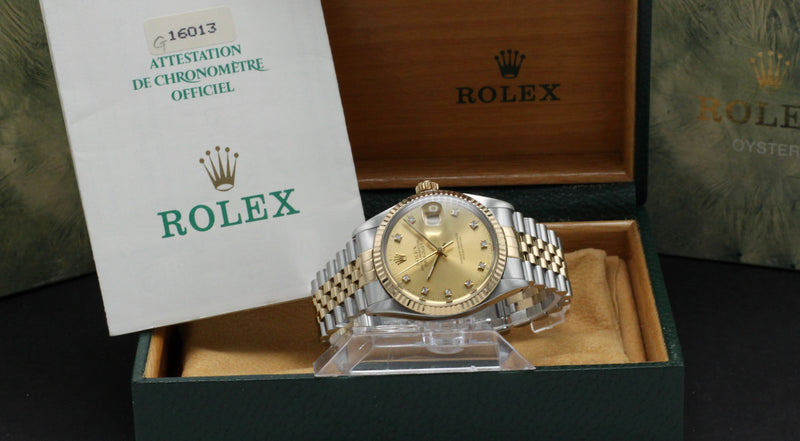 Rolex Datejust 16013G - 1988 - Rolex horloge - Rolex kopen - Rolex heren horloge - Tro