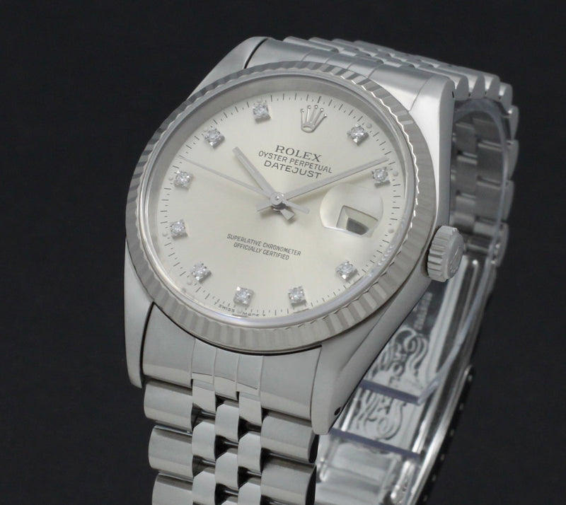 Rolex Datejust 16234G - 1991 - Rolex horloge - Rolex kopen - Rolex heren horloge - Trophies Watches