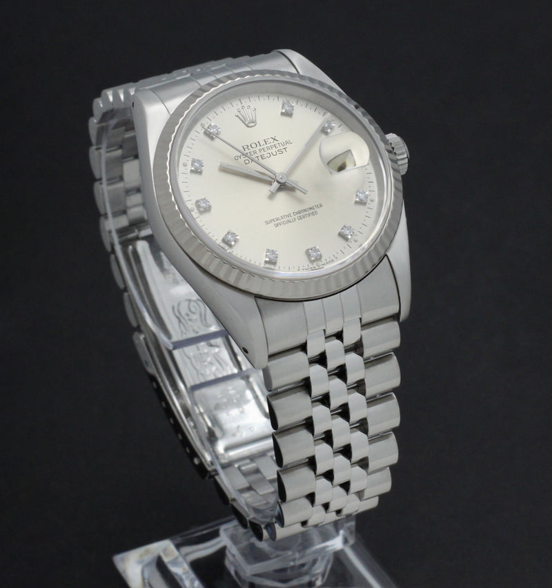 Rolex Datejust 16234G - 1991 - Rolex horloge - Rolex kopen - Rolex heren horloge - Trophies Watches