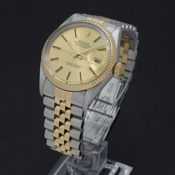 Rolex Datejust 16013 - 1987 - Rolex horloge - Rolex kopen - Rolex heren horloge - Trophies Watches