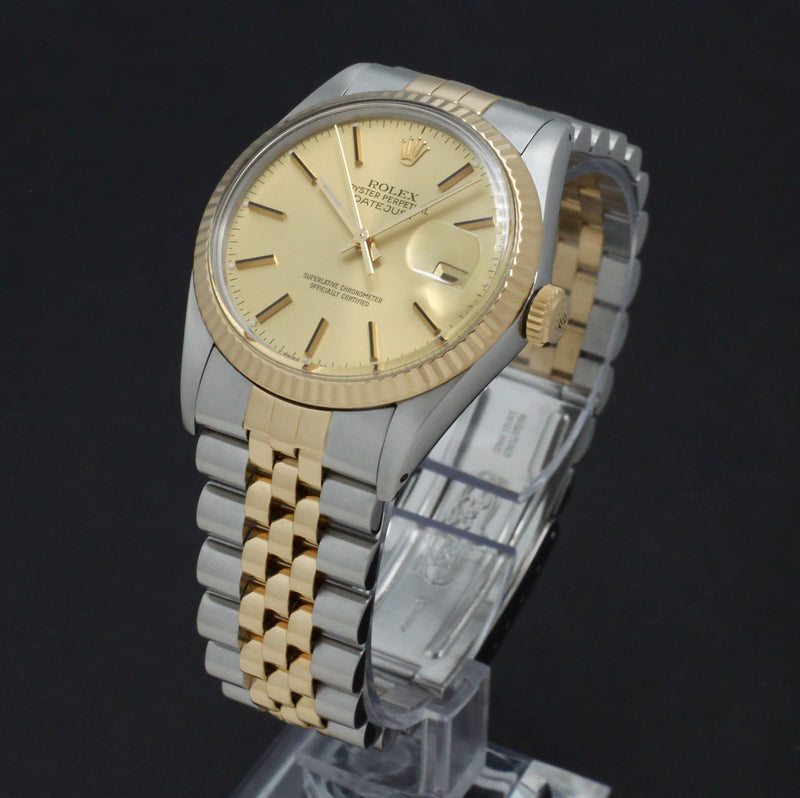 Rolex Datejust 16013 - 1987 - Rolex horloge - Rolex kopen - Rolex heren horloge - Trophies Watches