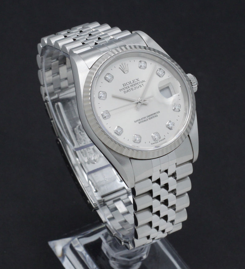 Rolex Datejust 16234G - 1999 - Rolex horloge - Rolex kopen - Rolex heren horloge - Trophies Watches