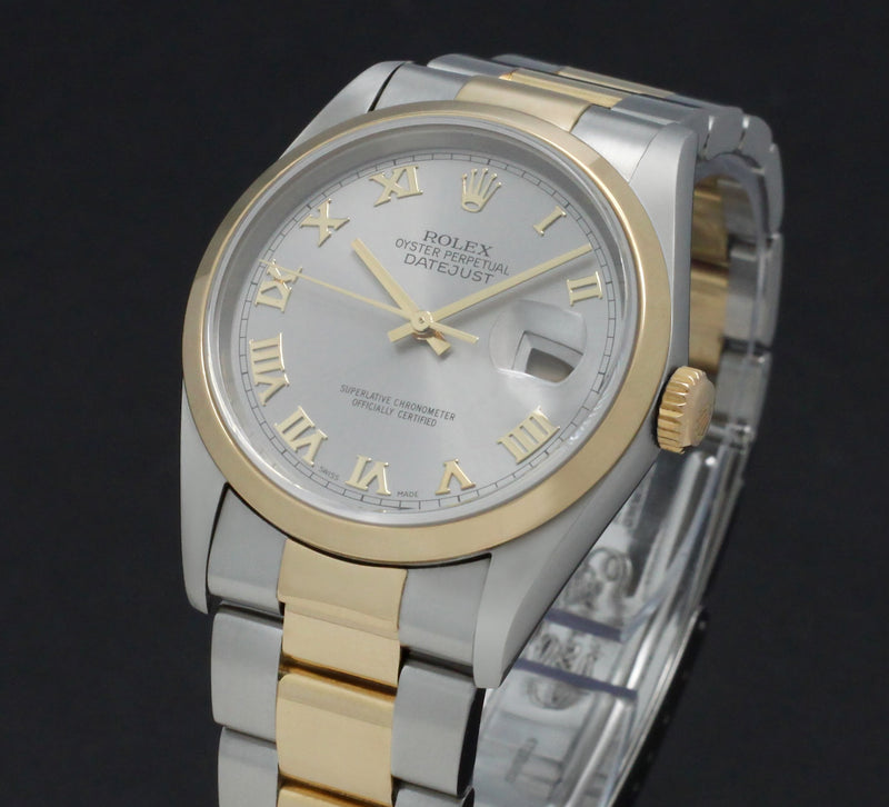 Rolex Datejust 16203 - 2001 - Rolex horloge - Rolex kopen - Rolex heren horloge - Trophies Watches