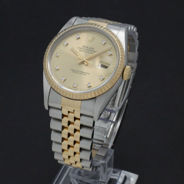 Rolex Datejust 16233G - 1993 - Rolex horloge - Rolex kopen - Rolex heren horloge - Trophies Watches