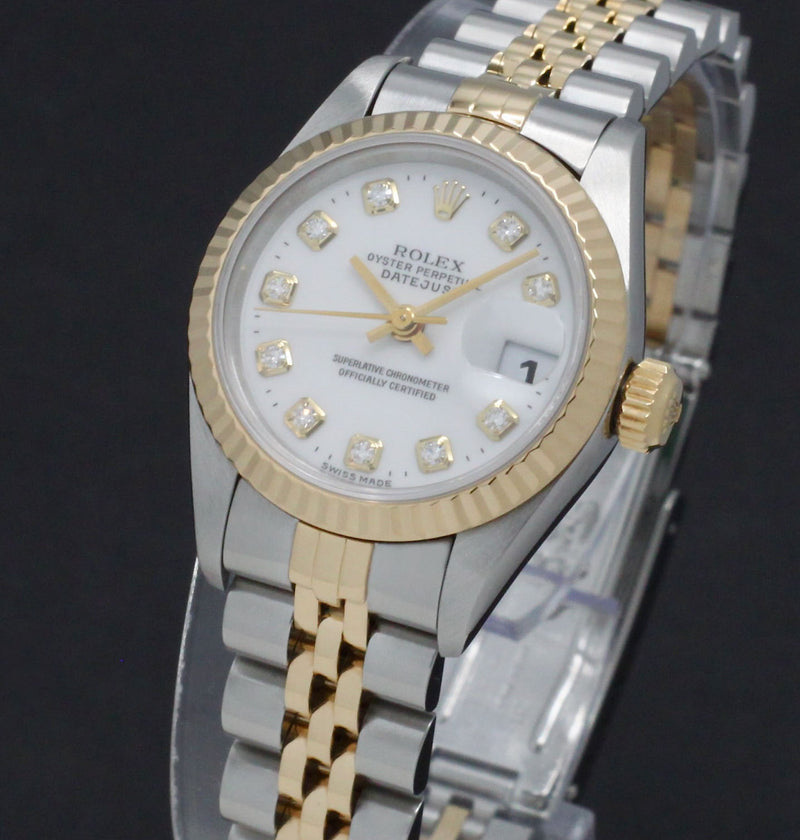 Rolex Lady-Datejust 69173G - 1998 - Rolex horloge - Rolex kopen - Rolex dames horloge - Trophies Watches