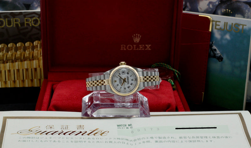 Rolex Lady-Datejust 69173G - 1997 - Rolex horloge - Rolex kopen - Rolex dames horloge - Trophies Watches