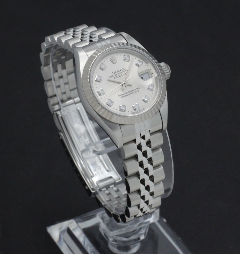 Rolex Oyster Perpetual Lady Datejust 69174G - 1997 - Rolex horloge - Rolex kopen - Rolex dames horloge - Trophies Watches